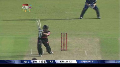 CLT20 2013 Q1: OT vs FW –  Fall Of Wickets