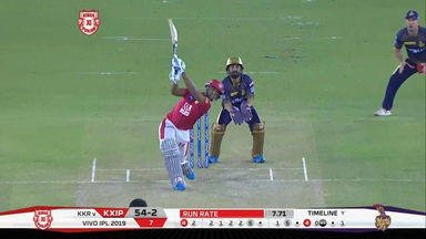 M52: KXIP vs KKR – Nicholas Pooran Six