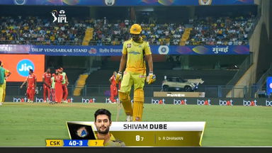 M38: PBKS vs CSK – Shivam Dube Wicket