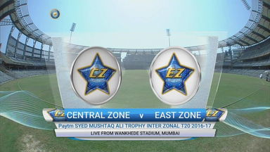T20 Zonal League, 2016-17 : Central Zone vs East Zone – Highlights