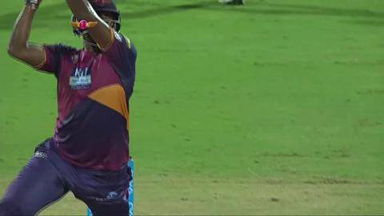 M40: RPS vs SRH – Thisara Perera Wicket