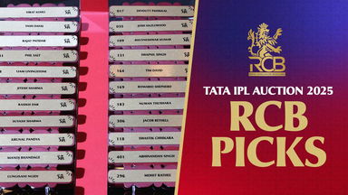 TATA IPL Player Auction 2025 - Royal Challengers Bangalore