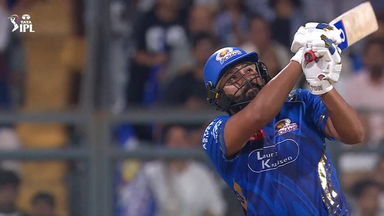 IPL 2025 M33: MI vs SRH - Rohit Sharma Six