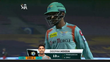 M31: LSG vs RCB – Deepak Hooda Wicket