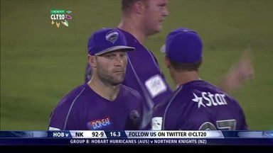 M9: HOB vs NK –  Ish Sodhi Wicket