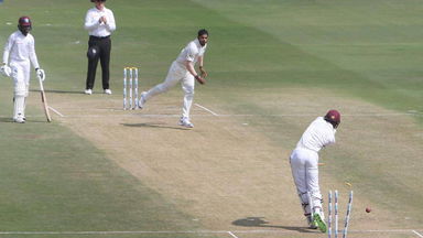 Sight to behold: Umesh Yadav sends stumps flying