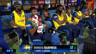 IND vs SL 2023, 1ST T20I: Bhanuka Rajapaksa  Wicket
