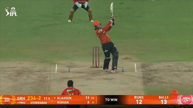 IPL 2025 M27: SRH vs PBKS - Heinrich Klaasen Six