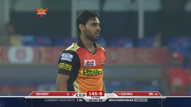 M19: SRH vs KXIP – Manan Vohra Wicket