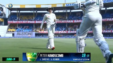 IND vs  AUS 2023, 3RD Test: Peter Handscomb  Wicket