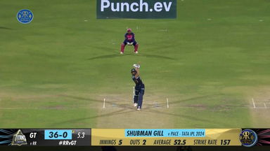M24: RR vs GT – Shubman Gill Six