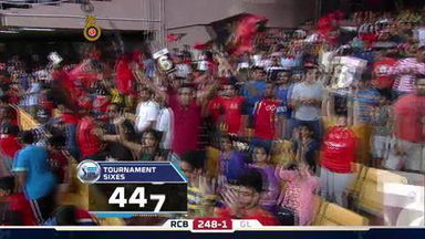 M44: RCB vs GL – Virat Kohli Six