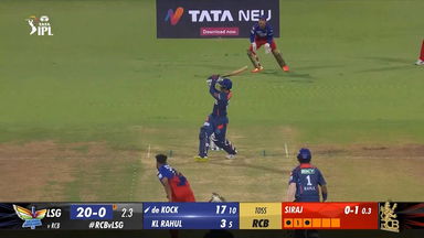 M15: RCB vs LSG – Quinton De Kock Six