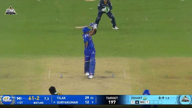 IPL 2025 M09: GT vs MI - Suryakumar Yadav Six