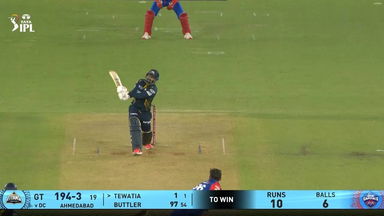 IPL 2025 M35: GT vs DC - Rahul Tewatia Six