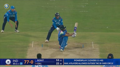 IND vs ENG 2025, 2nd ODI: Shubman Gill Six