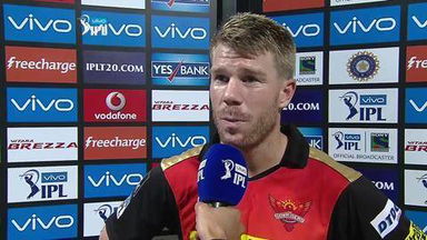 M55: KKR vs SRH – David Warner Interview