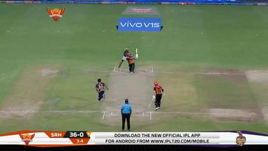 M38: SRH vs KKR – Jonny Bairstow Six