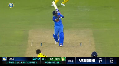 IND vs AUS 2022, 1ST T20I: Suryakumar Yadav Six