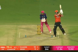 IPL 2026 Eliminator: SRH vs RR - Heinrich Klaasen Six