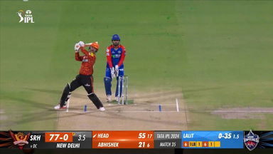 M35: DC vs SRH – Travis Head Six