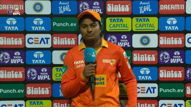Match 16, Mumbai Indians vs Gujarat Giants: Dayalan Hemalatha Interview