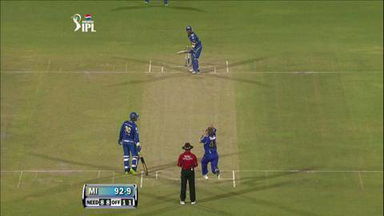 M23: RR vs MI – Lasith Malinga Wicket