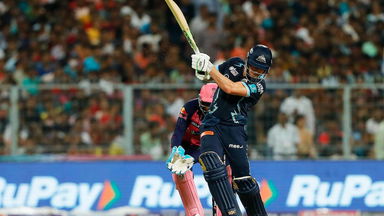 KILLER MILLER: A 98-metre six right off the middle of the bat