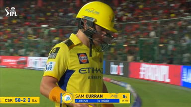 IPL 2025 M52: RCB vs CSK - Sam Curran Wicket