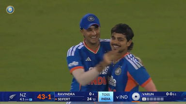 IND vs NZ 2026, 2nd T20I: Fall of Wickets