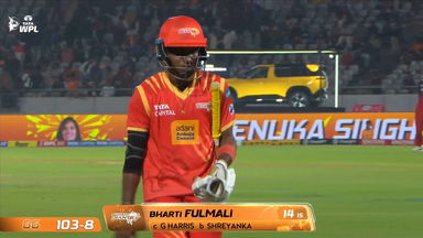 Wicket: Match 12, Gujarat Giants vs Royal Challengers Bengaluru, WPL 2026: Bharti Fulmali Wicket