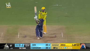 Final: CSK vs GT – Sai Sudharsan Six