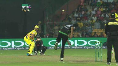 M8: DOL vs CSK –  Suresh Raina Six
