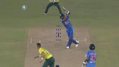 IND vs SA 2019, 2nd T20I: Virat Kohli Six