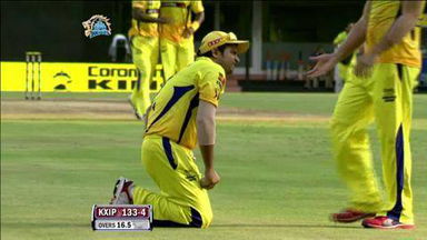 Match 37 CSK vs KXIP – Singh's Wicket