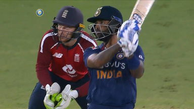 IND vs ENG 2021, 4th T20I : Suryakumar Yadav Six