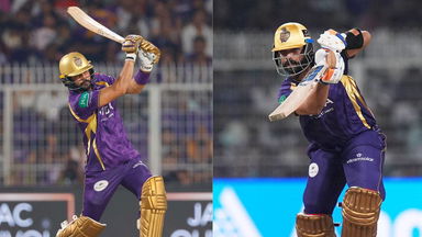 6, 6, 6! Pandey-Rahane all fire in 21-run over