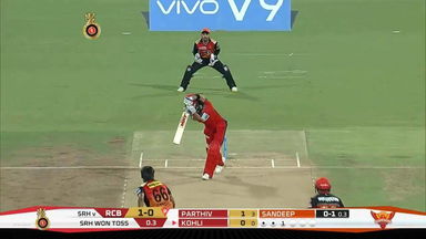 Virat Kohli's walking straight drive