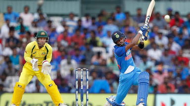 IND vs AUS 2017, 1st ODI: Super sixes