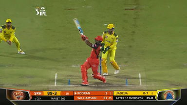 M46: SRH vs CSK – Nicholas Pooran Six