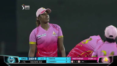 M01: Trailblazers vs Supernovas – Chandu V. Wicket