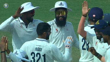 Ranji Trophy 2024/25, Delhi vs Tamil Nadu: Delhi 2nd Innings Fall of Wickets