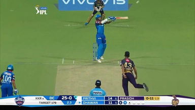 M26: KKR vs DC – Shikhar Dhawan Six
