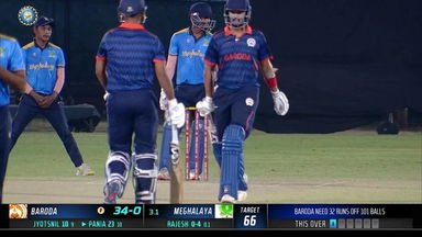 SMAT 2023: Bhanu Pania's stroke-filled 35(15)