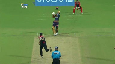 M35: KKR vs RCB – Nitish Rana Six