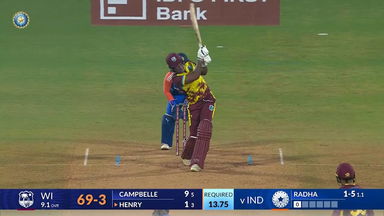 IND-W vs WI-W 2024, 3rd T20I: Chinelle Henry Six