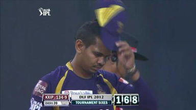 Match 17 KKR vs KXIP – Bhatt's Six