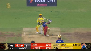 M68: RCB vs CSK – Virat Kohli Six