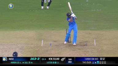 IND vs NZ 2023, 3RD T20I: Shubman Gill  Six