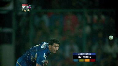 CLT20 2013 M23: RR vs MI  –   Ajinkya rahane 65